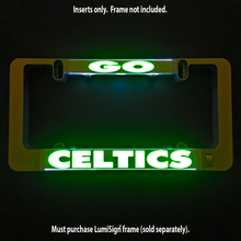 Load image into Gallery viewer, GO CELTICS Inserts for LumiSign (Frame Not Included)
