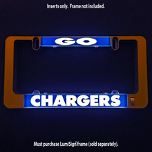 Load image into Gallery viewer, GO CHARGERS Inserts for LumiSign (Frame Not Included)
