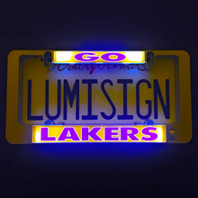 Load image into Gallery viewer, GO LAKERS Inserts for LumiSign (Frame Not Included)
