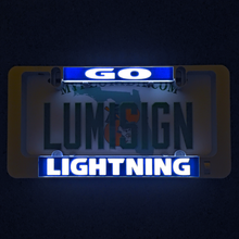 Load image into Gallery viewer, GO LIGHTNING Inserts for LumiSign (Frame Not Included)
