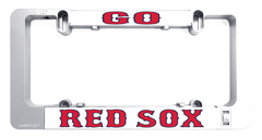 LumiSign Red Sox insert panel with “RED SOX” lettering and attachment clips