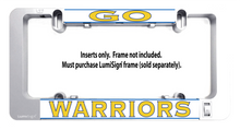 Load image into Gallery viewer, GO WARRIORS Inserts for LumiSign (Frame Not Included)
