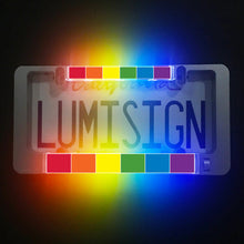 Load image into Gallery viewer, PRIDE RAINBOW Inserts for LumiSign (Frame Not Included)
