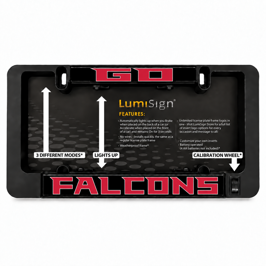 FALCONS Inserts + LUMISIGN Frame (Bundle)