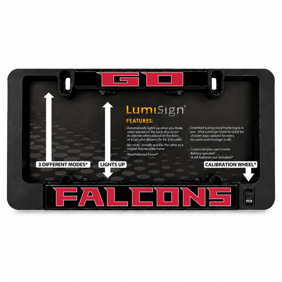 FALCONS Inserts + LUMISIGN Frame (Bundle)