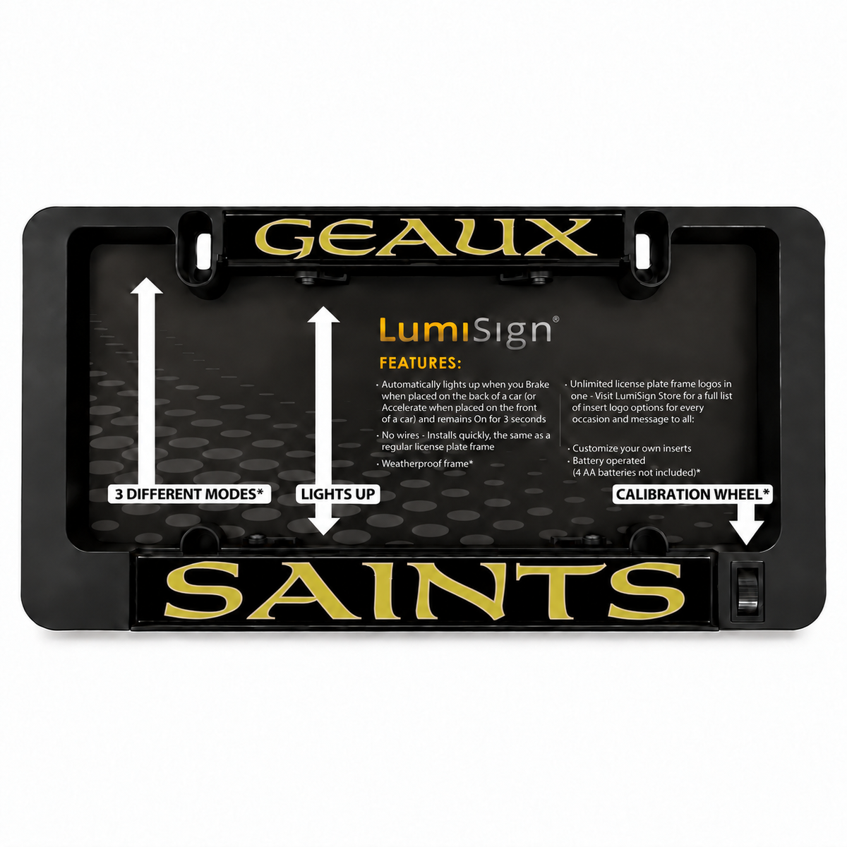 SAINTS Inserts + LUMISIGN Frame (Bundle)
