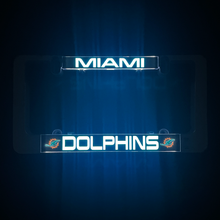 Load image into Gallery viewer, MIAMI DOLPHINS Inserts + LUMISIGN Frame (Bundle)
