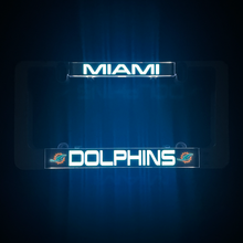 Load image into Gallery viewer, MIAMI DOLPHINS Inserts for LumiSign (Frame Not Included)
