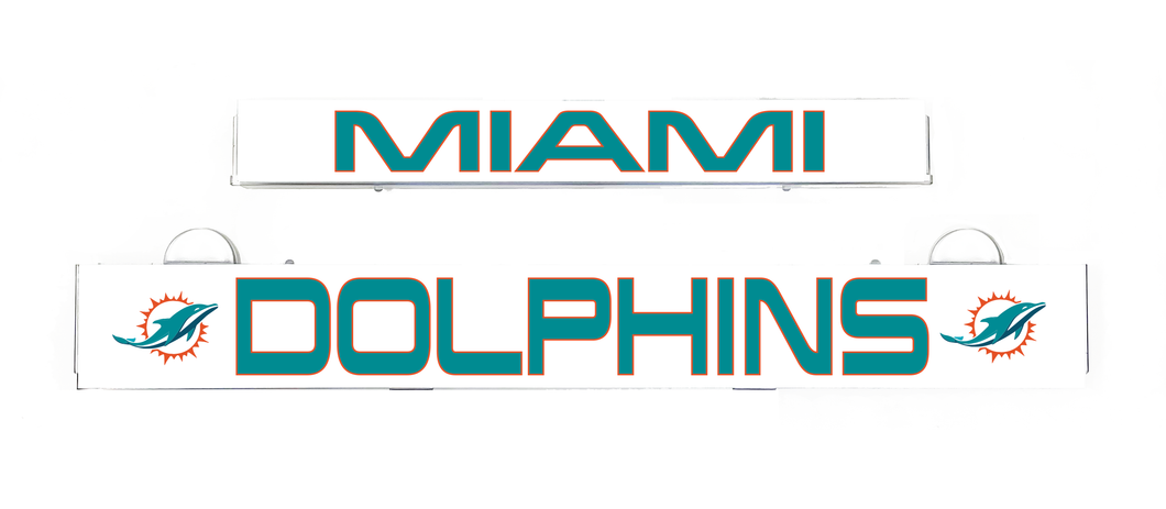 MIAMI DOLPHINS Inserts for LumiSign (Frame Not Included)
