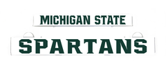 Michigan State Spartans LumiSign insert text: MICHIGAN STATE SPARTANS