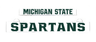 Michigan State Spartans LumiSign insert text: MICHIGAN STATE SPARTANS