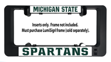 Load image into Gallery viewer, MICHIGAN STATE SPARTANS Inserts for LumiSign (Frame Not Included)
