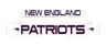 Patriots logo insert for LumiSign with New England text