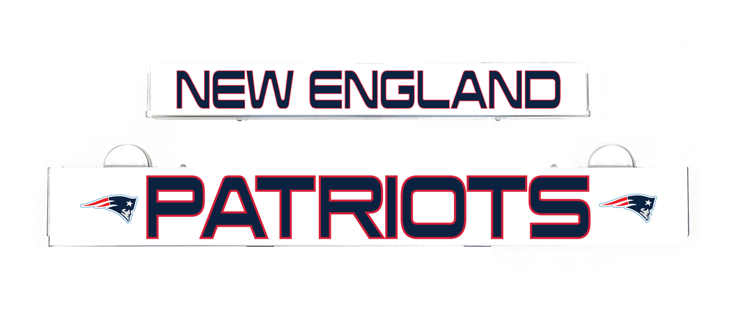 NEW ENGLAND PATRIOTS Inserts for LumiSign (Frame Not Included)