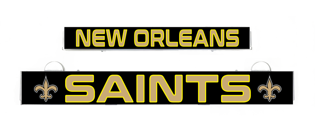 NEW ORLEANS SAINTS Inserts for LumiSign (Frame Not Included)