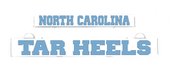 NORTH CAROLINA TAR HEELS LumiSign insert with blue lettering and white accents