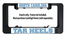 Load image into Gallery viewer, NORTH CAROLINA TAR HEELS Inserts for LumiSign (Frame Not Included)
