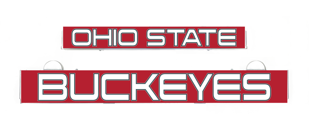 OHIO STATE BUCKEYES Inserts for LumiSign (Frame Not Included)