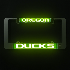 OREGON DUCKS LumiSign insert glowing OREGON on top and DUCKS on bottom.