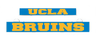 UCLA Bruins light insert panel with blue background and yellow UCLA lettering