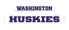 Washington Huskies LumiSign insert with WASHINGTON and HUSKIES banners