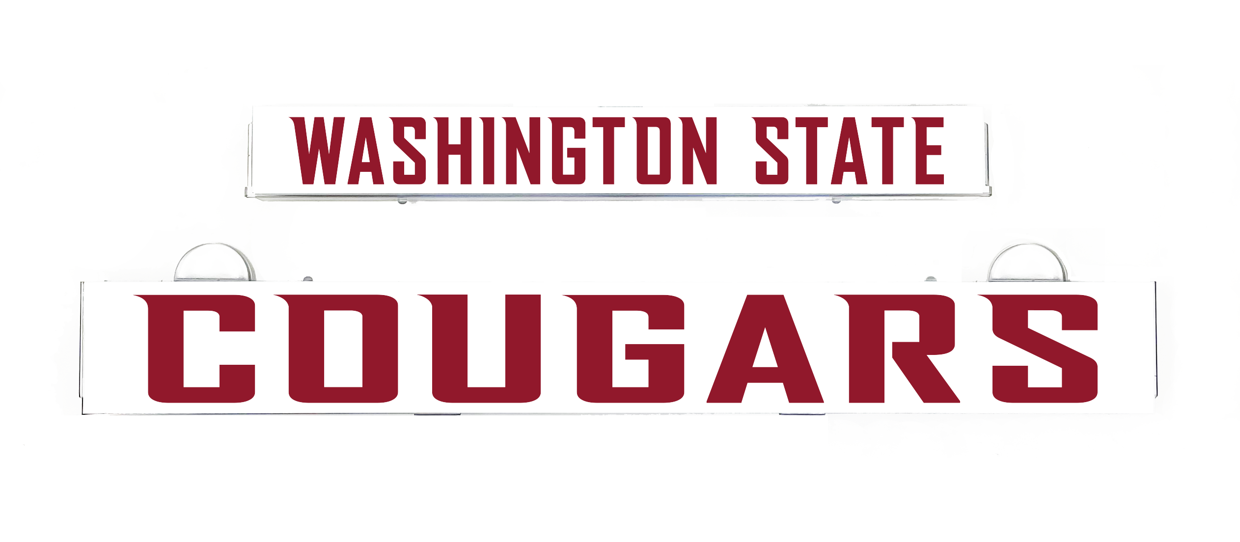 Washington State Cougars LumiSign insert with team text
