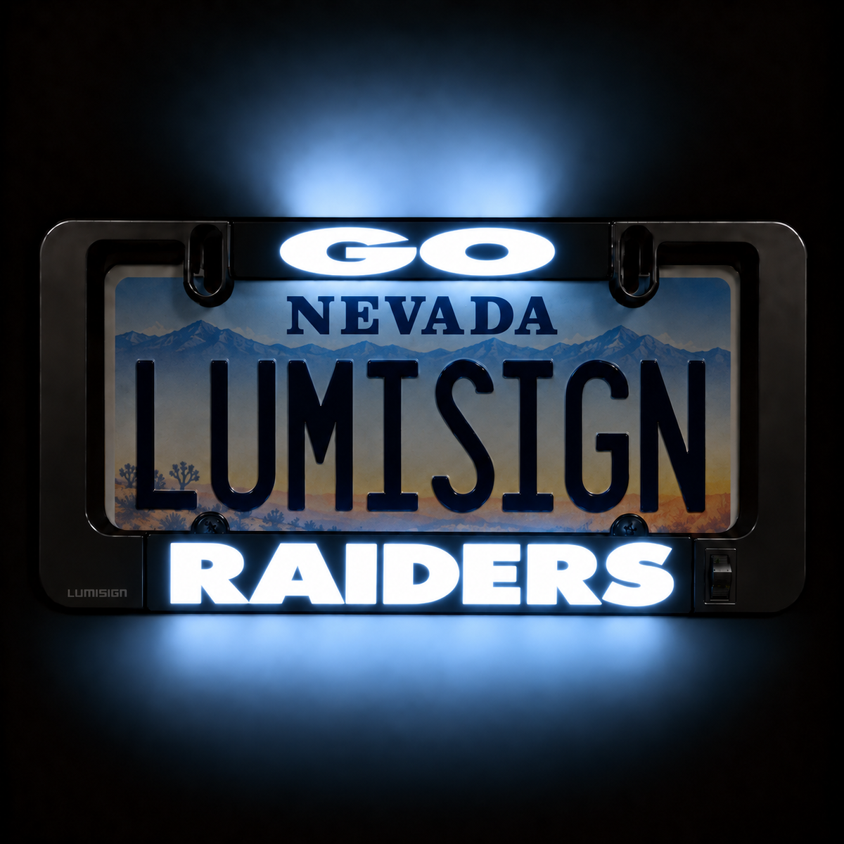 RAIDERS Inserts + LUMISIGN Frame (Bundle)