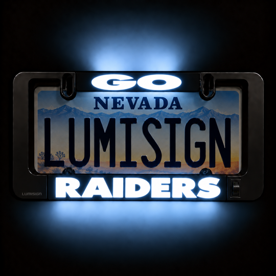 RAIDERS Inserts + LUMISIGN Frame (Bundle)